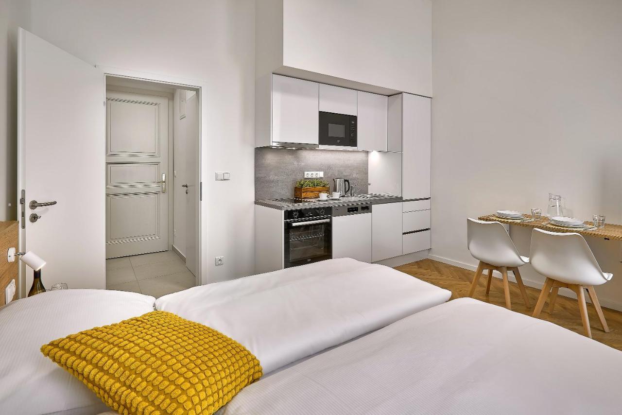 Downtown Suites Rubesova Praga Esterno foto