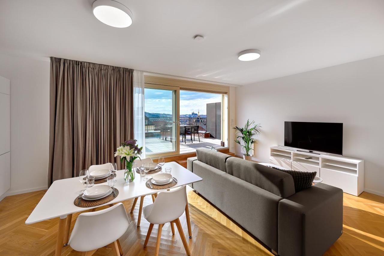 Downtown Suites Rubesova Praga Esterno foto