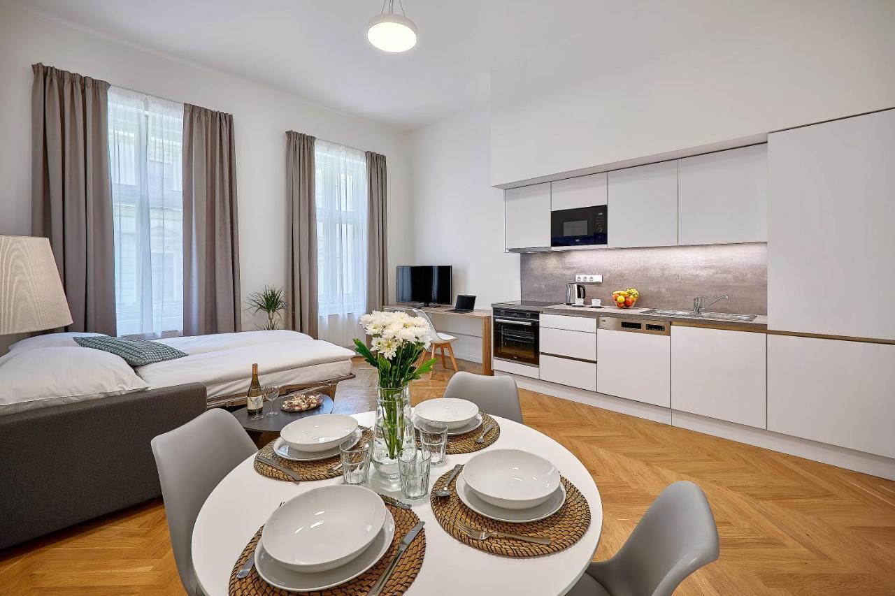Downtown Suites Rubesova Praga Esterno foto