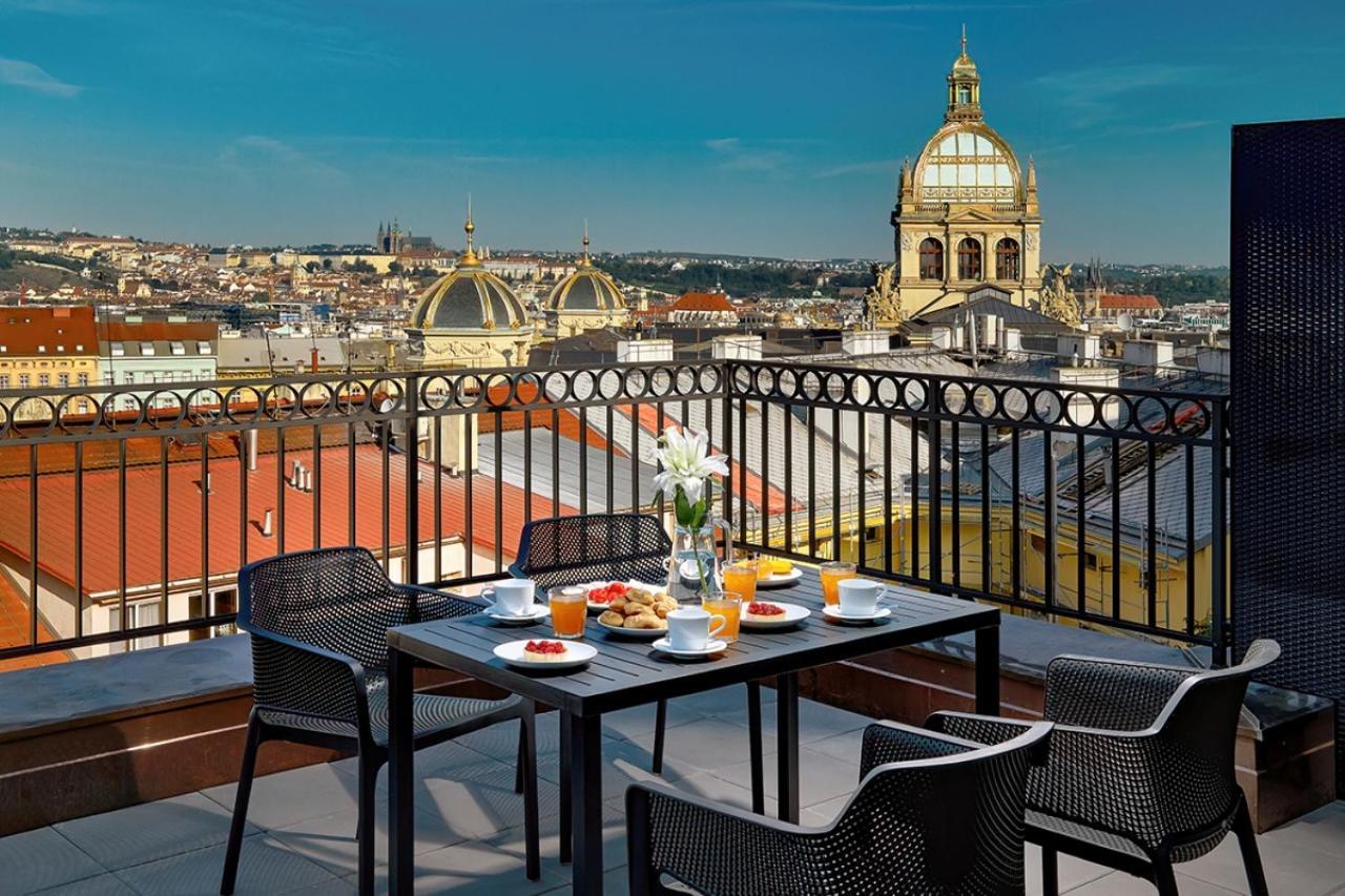 Downtown Suites Rubesova Praga Esterno foto
